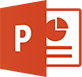 powerpoint 2013 logo petit